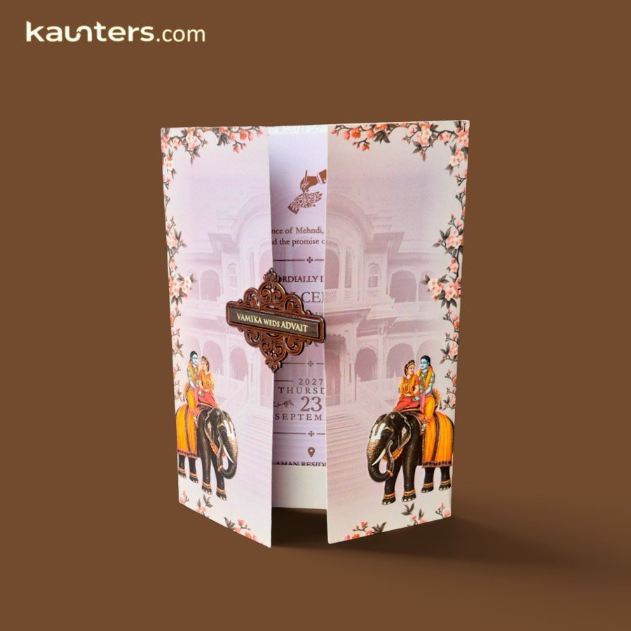 Wedding Invitation Card Hindu - VCN813