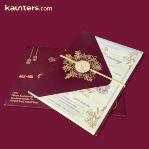 Invitation Card For All Religion - A52MU