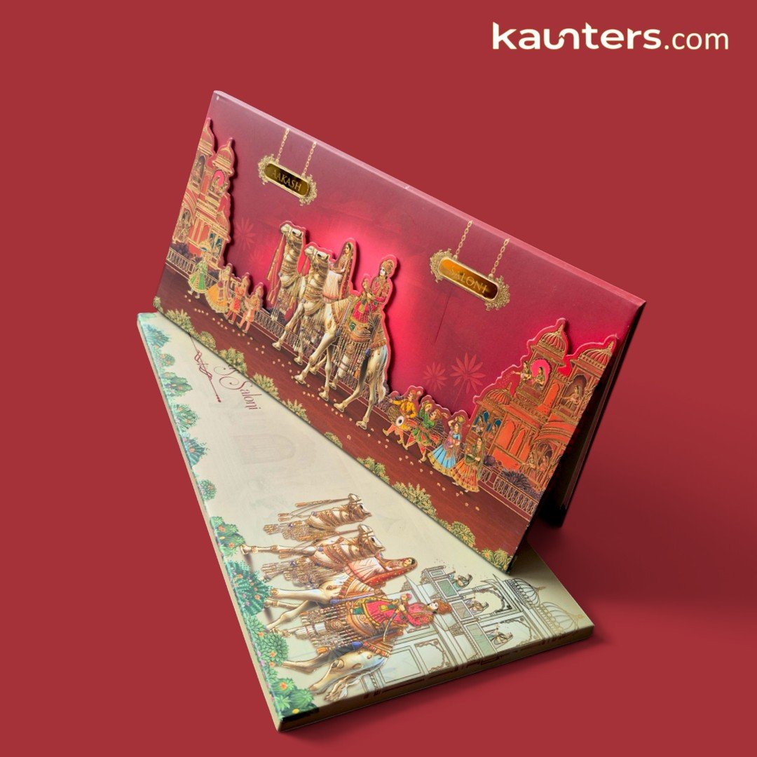 Wedding Invitation Card Hindu, Sikh -RZ2310