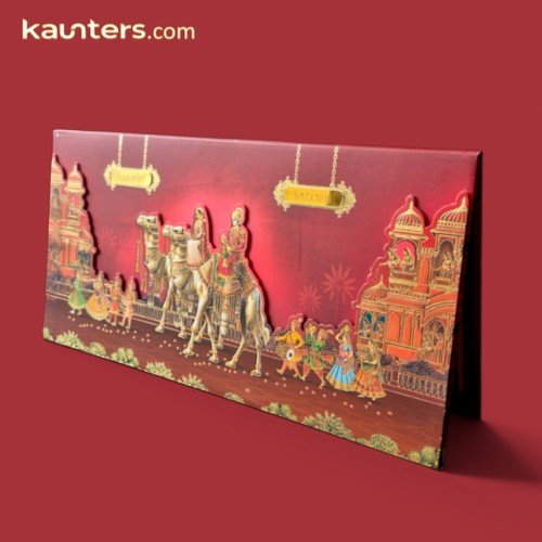 Wedding Invitation Card Hindu, Sikh -RZ2310