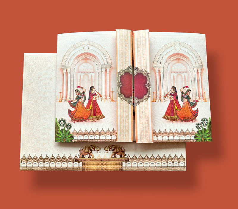 Wedding Invitation Card Hindu ,Sikh - 1852