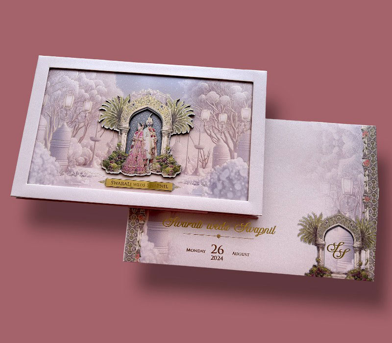 Wedding Invitation Card Hindu, Sikh -2373