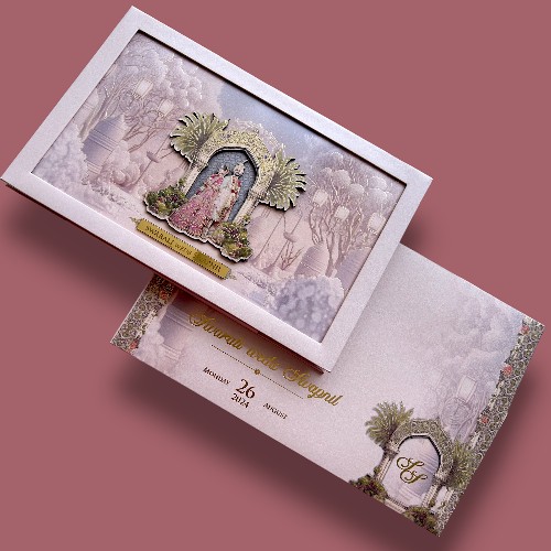 Wedding Invitation Card Hindu, Sikh -2373