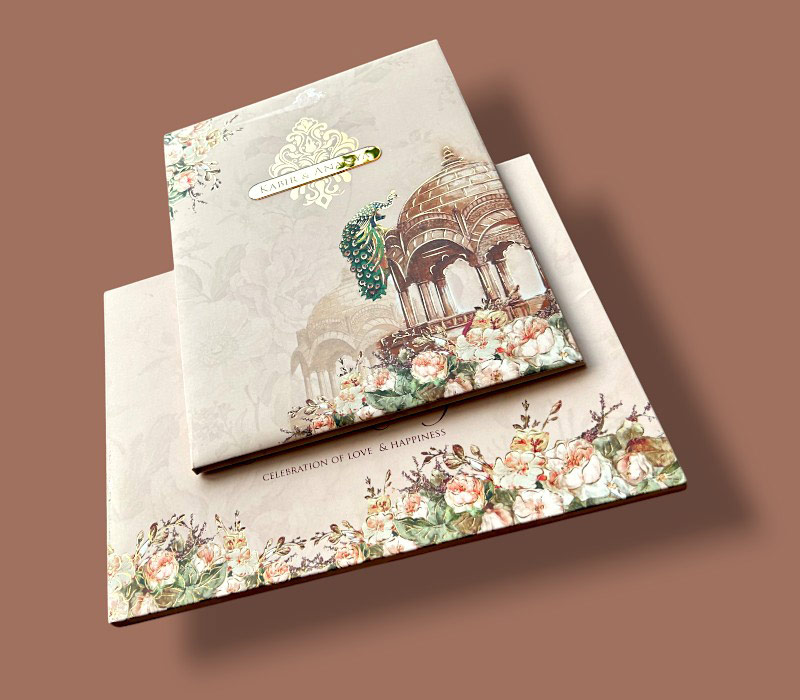 Wedding Invitation Card Hindu Sikh- 3249