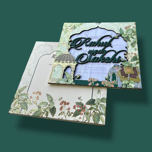 Wedding Invitation Card Hindu, Sikh -MDF882