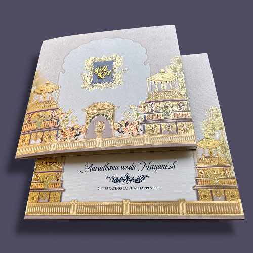 Wedding Invitation Card Hindu, Sikh - 745
