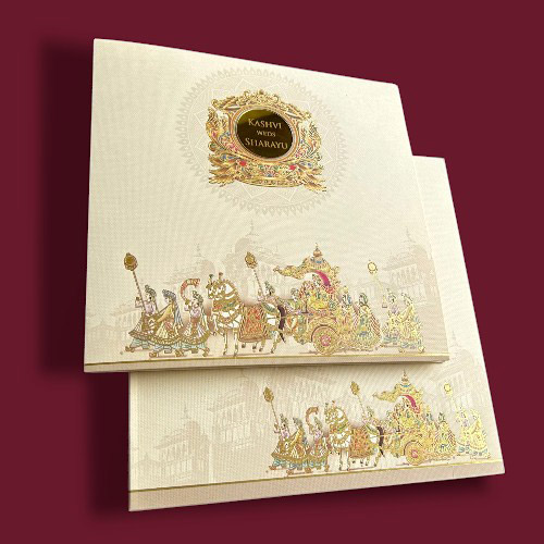 Wedding Invitation Card Hindu, Sikh - 747