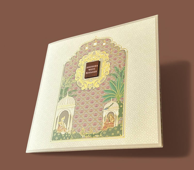 Wedding Invitation Card Hindu, Sikh - 752