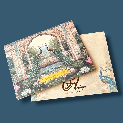 Wedding Invitation Card Hindu, Sikh - 818