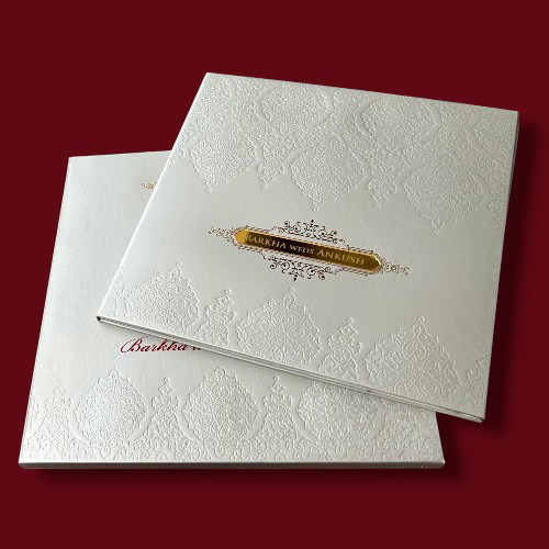 Invitation Card For All Religion - 967 Silver