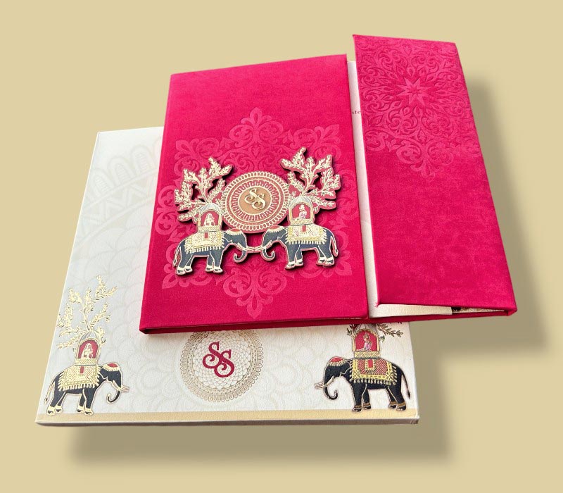 Wedding Invitation Card Hindu Sikh - 2389