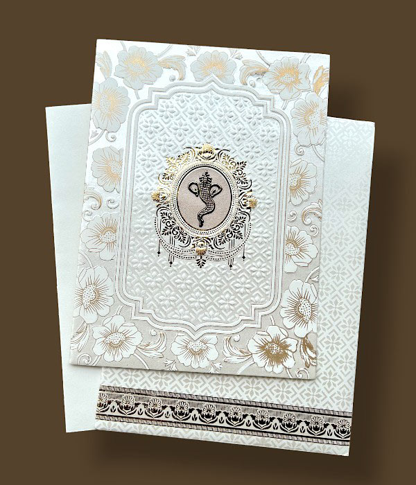 Wedding Invitation Card Hindu, Muslim, Sikh, Christian - 3110