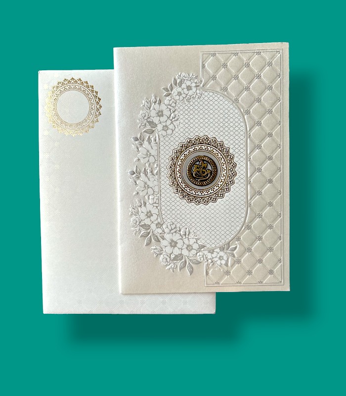 Wedding Invitation Card - HINDU, MUSLIM, SIKH, CHRISTIAN - 3165