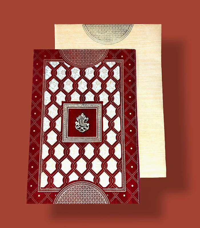 Wedding Invitation Card HINDU, MUSLIM, SIKH, CHRISTIAN - 3196