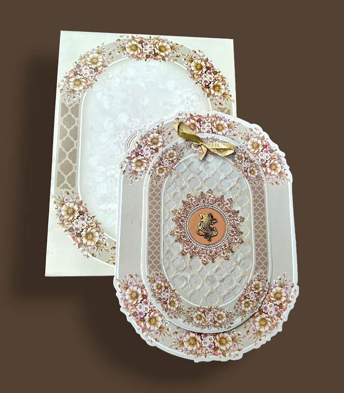 Wedding Invitation Card HINDU, MUSLIM, SIKH, CHRISTIAN - 5102