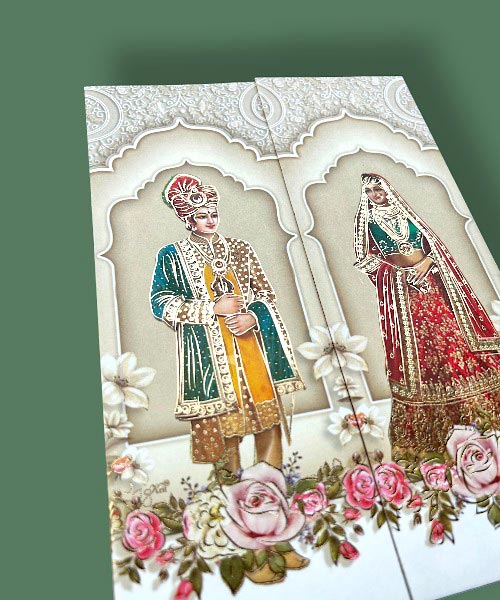 Wedding Invitation Card Hndu, Sikh - 5153